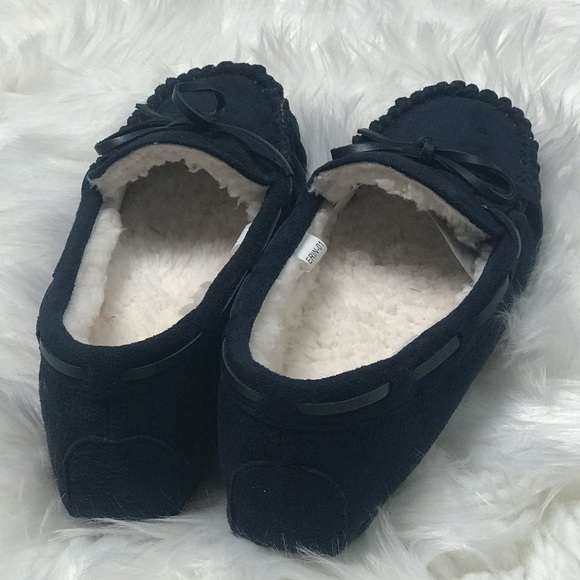 Warm comfy shearling slippers - Picture 5 of 7